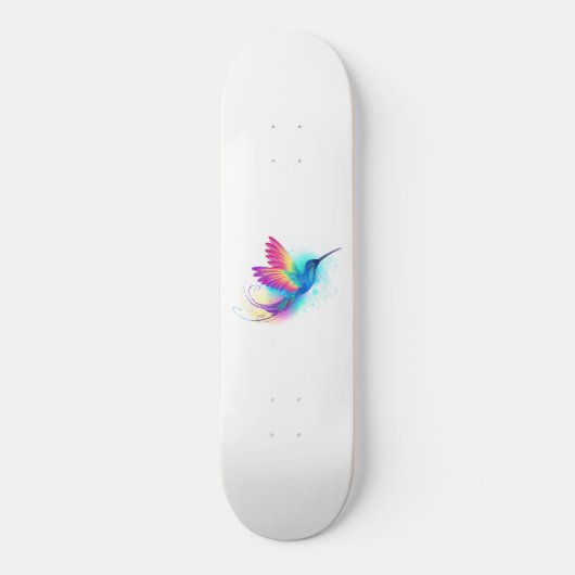 Exotic Rainbow Hummingbird Persoonlijk Skateboard (Voorkant)