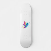 Exotic Rainbow Hummingbird Persoonlijk Skateboard (Voorkant)