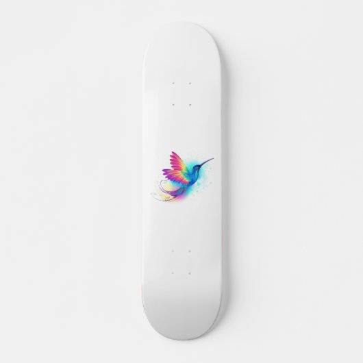 Exotic Rainbow Hummingbird Persoonlijk Skateboard (Voorkant)