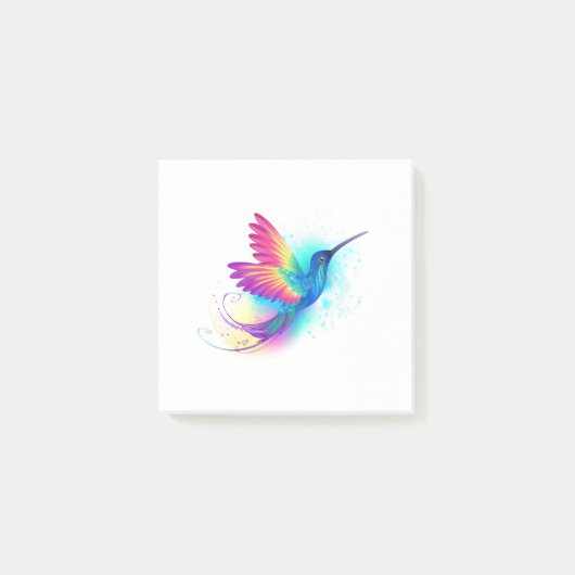 Exotic Rainbow Hummingbird Post-it® Notes (Voorkant)
