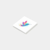 Exotic Rainbow Hummingbird Post-it® Notes (Schuin)
