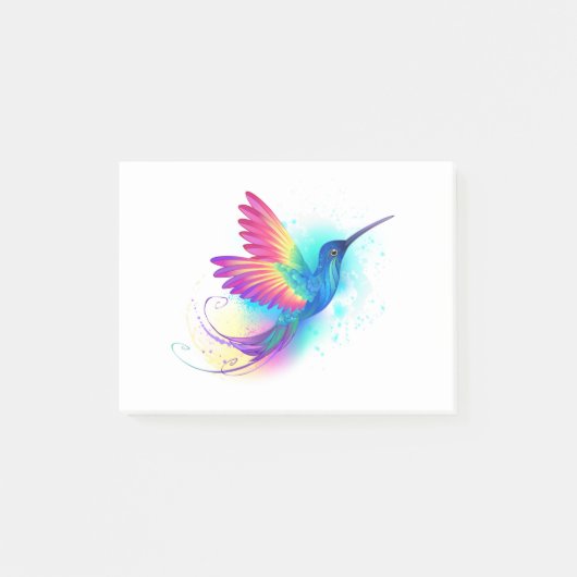 Exotic Rainbow Hummingbird Post-it® Notes (Voorkant)