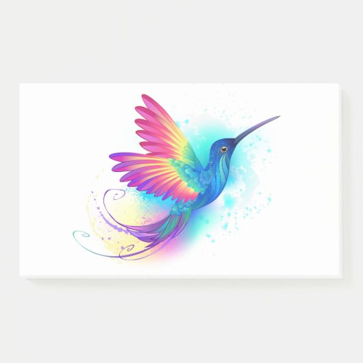 Exotic Rainbow Hummingbird Post-it® Notes (Voorkant)