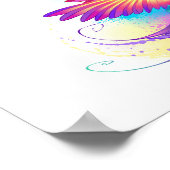 Exotic Rainbow Hummingbird Poster (Hoek)