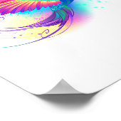 Exotic Rainbow Hummingbird Poster (Hoek)