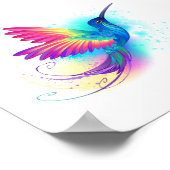 Exotic Rainbow Hummingbird Poster (Hoek)