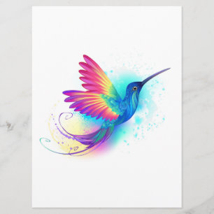 Exotic Rainbow Hummingbird Programmakaart
