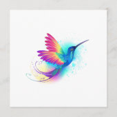 Exotic Rainbow Hummingbird Programmakaart (Voorkant)