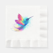 Exotic Rainbow Hummingbird Servet (Voorkant)