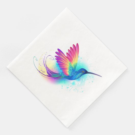 Exotic Rainbow Hummingbird Servet (Hoek)
