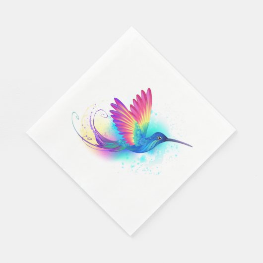 Exotic Rainbow Hummingbird Servet (Hoek)