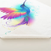 Exotic Rainbow Hummingbird Sherpa Deken (3/4)