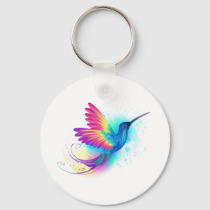 Exotic Rainbow Hummingbird Sleutelhanger
