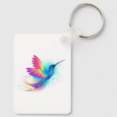 Exotic Rainbow Hummingbird Sleutelhanger (Achterkant)