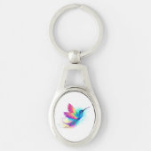 Exotic Rainbow Hummingbird Sleutelhanger (Voorkant)