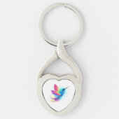 Exotic Rainbow Hummingbird Sleutelhanger (Voorkant)