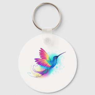 Exotic Rainbow Hummingbird Sleutelhanger