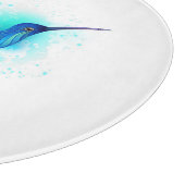 Exotic Rainbow Hummingbird Snijplank (Hoek)