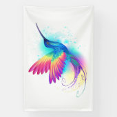 Exotic Rainbow Hummingbird Spandoek (Verticaal)