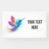 Exotic Rainbow Hummingbird Spandoek (Horizontaal)