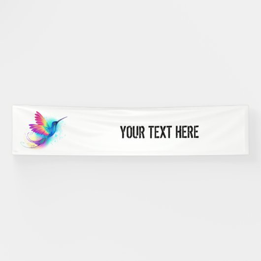 Exotic Rainbow Hummingbird Spandoek (Horizontaal)