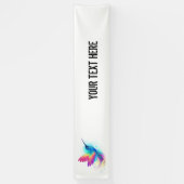Exotic Rainbow Hummingbird Spandoek (Verticaal)