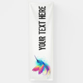 Exotic Rainbow Hummingbird Spandoek (Verticaal)