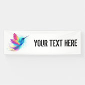 Exotic Rainbow Hummingbird Spandoek (Horizontaal)