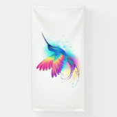Exotic Rainbow Hummingbird Spandoek (Verticaal)