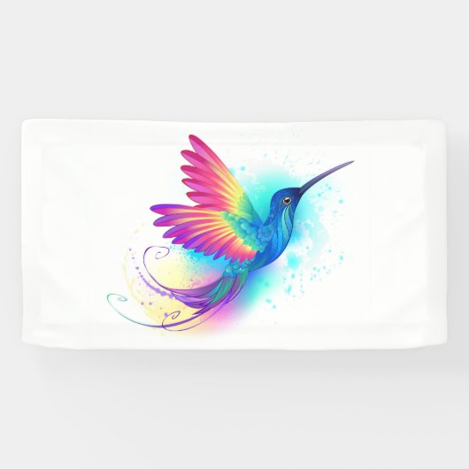 Exotic Rainbow Hummingbird Spandoek (Horizontaal)