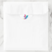 Exotic Rainbow Hummingbird Ster Sticker (Tas)