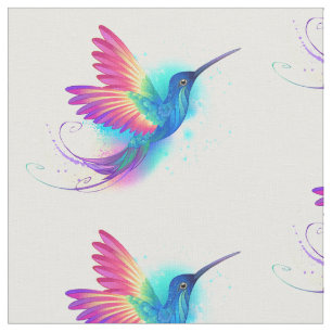 Exotic Rainbow Hummingbird Stof