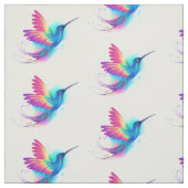 Exotic Rainbow Hummingbird Stof (Swatch)