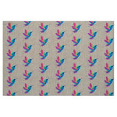 Exotic Rainbow Hummingbird Stof (Fat Quarter)