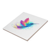 Exotic Rainbow Hummingbird Tegeltje (Zijkant)