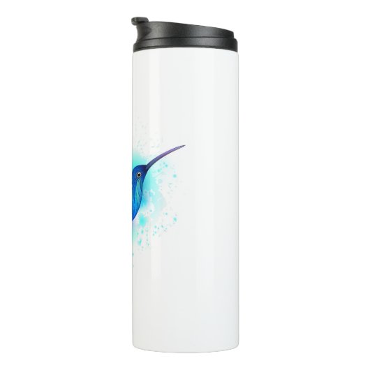 Exotic Rainbow Hummingbird Thermosbeker (Geroteerd rechts)