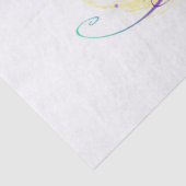 Exotic Rainbow Hummingbird Tissuepapier (Detail)