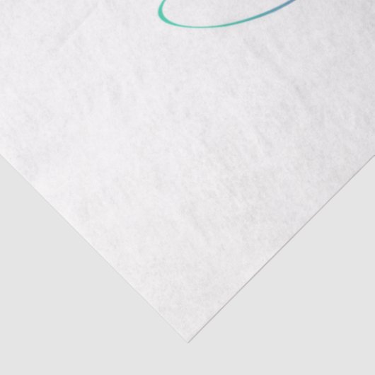 Exotic Rainbow Hummingbird Tissuepapier (Detail)