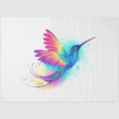 Exotic Rainbow Hummingbird Tissuepapier (Voorkant)