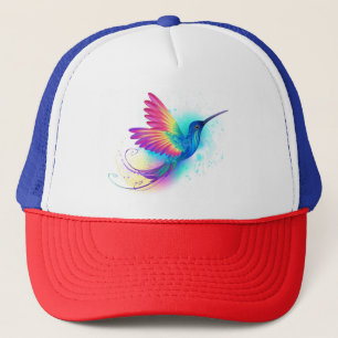 Exotic Rainbow Hummingbird Trucker Pet
