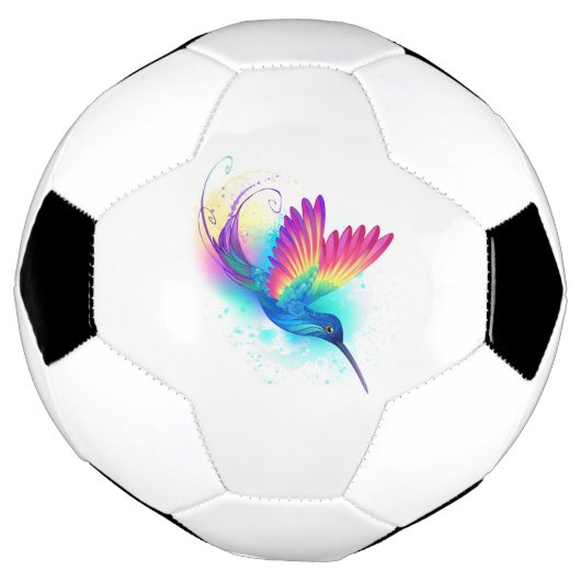 Exotic Rainbow Hummingbird Voetbal (Gedraaid)