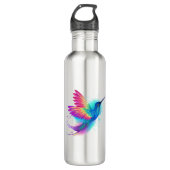 Exotic Rainbow Hummingbird Waterfles (Voorkant)