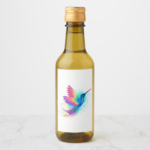 Exotic Rainbow Hummingbird Wijn Etiket