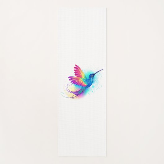 Exotic Rainbow Hummingbird Yogamat (Voorkant)