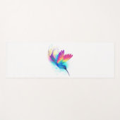 Exotic Rainbow Hummingbird Yogamat (Voorkant (horizontaal))