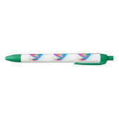 Exotic Rainbow Hummingbird Zwarte Inkt Pen (Bodem)