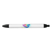 Exotic Rainbow Hummingbird Zwarte Inkt Pen (Voorkant)