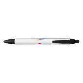 Exotic Rainbow Hummingbird Zwarte Inkt Pen (Achterkant)