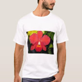 Exotic Red Orchid T-shirt (Voorkant)