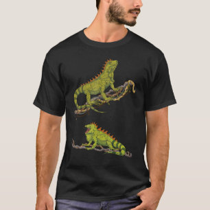 Exotic Reptile Iguana Lizard Animal Wildlife Igua T-shirt